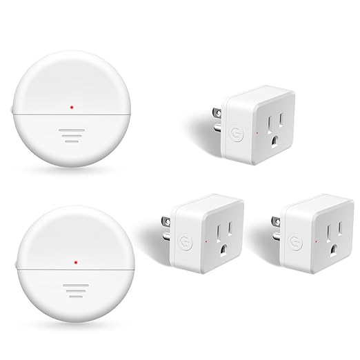 NineLeaf Wireless Motion Sensors Plug, PIR Sensor Outlet by NineLeaf