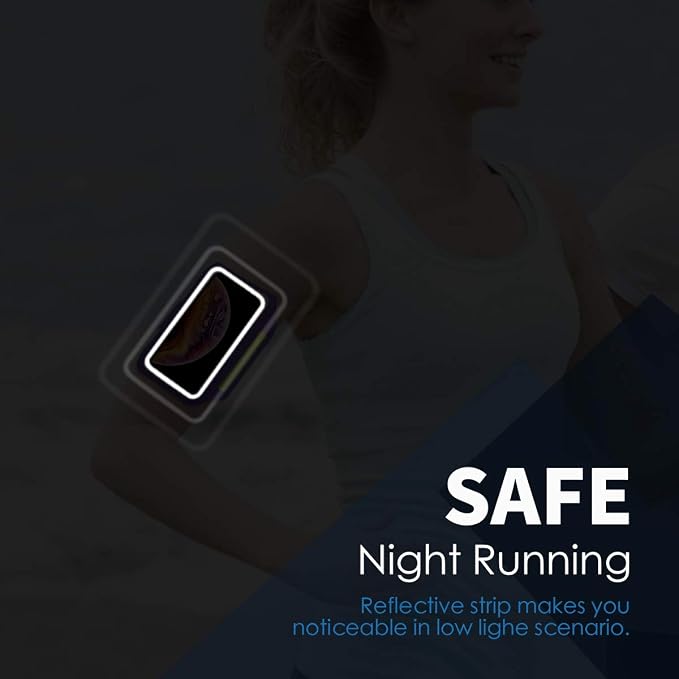 Running Armband with Earphone Bag Cell Phone Armband - Image 5