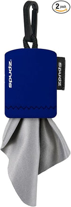 SPUDZ Ultra Microfiber Lens Cleaner – Closable Pouch, Washable – by ALPINEINNOVATIONS