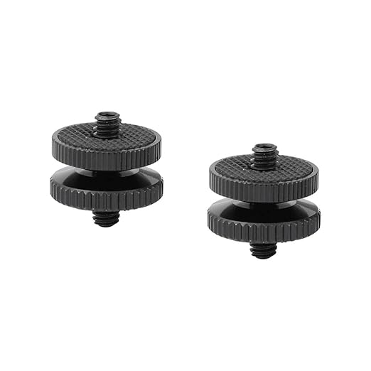 CAMVATE 1/4"-20 Male Thread Screw Double End by CAMVATE
