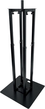 Rockville RTP33-TV Black Totem DJ Speaker/Lighting Stand, Detachable TV Mount - Image 7