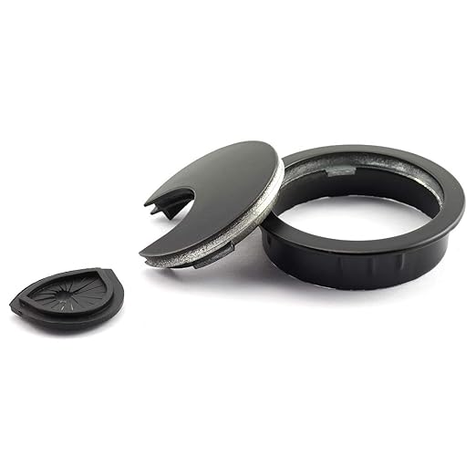 HJ Garden 1pc 2 inch Metal Desk Grommets - Image 3