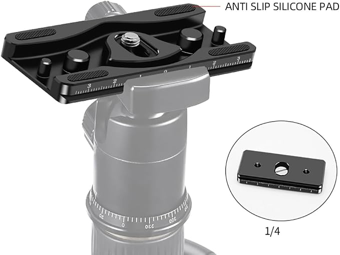 Cable Clamp Quick Release Plate Locker DSLR Camera Online Photographing - Image 2