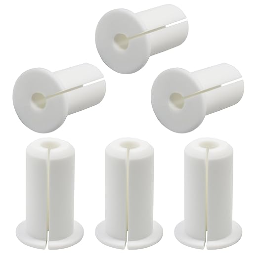 6pc Starlink Cable Grommet 3/4" Silicone Waterproof Wall Hole Pass Through by EASYEAH