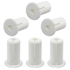6pc Starlink Cable Grommet 3/4" Silicone Waterproof Wall Hole Pass Through by EASYEAH