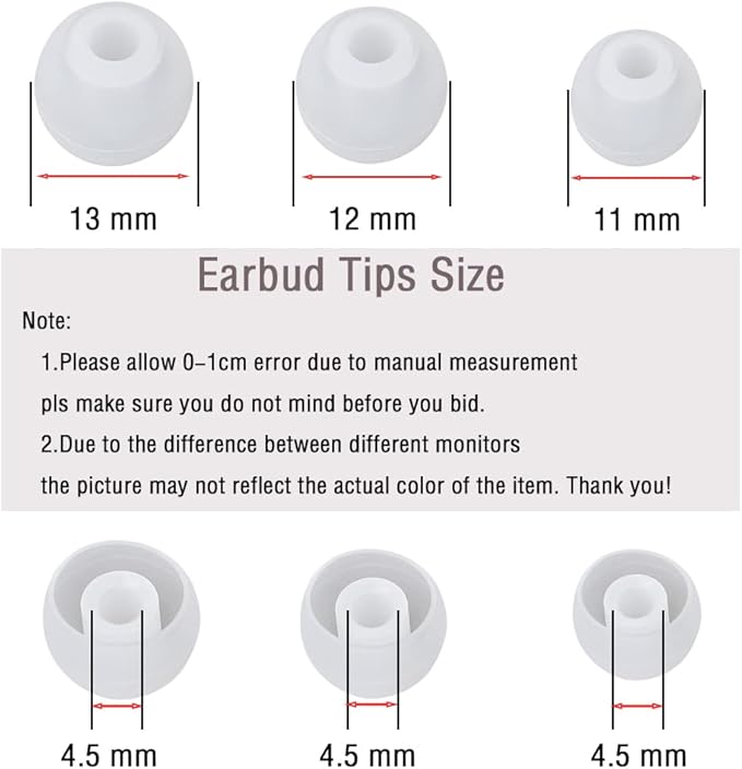 Silicone Ear Tips Replacement Earbud Tips - Image 3