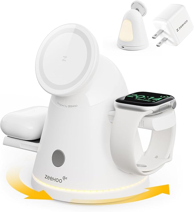ZEEHOO 4 in 1 Wireless Charging Station by ZEEHOO%C2%AE