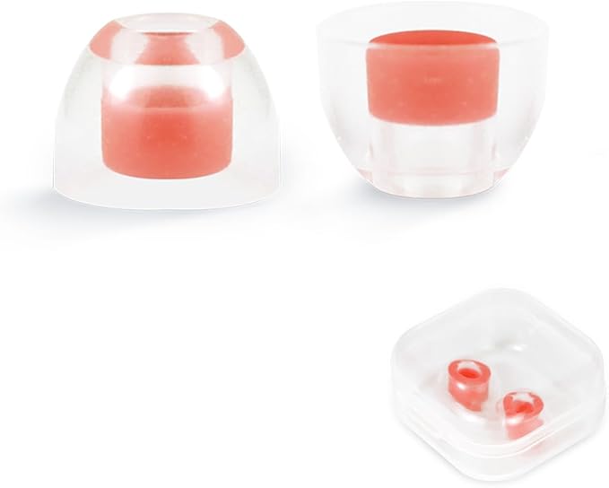 OKCSC 2 Pieces Soft Liquid Silicone Eartips Set, Bullet Ear Plugs by okcsc