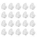 20Pcs Desk Grommet, Flexible Rubber Wire Grommets, Wall Grommets by EASYEAH