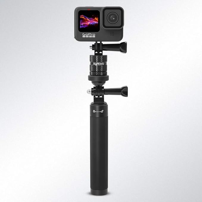 Aluminum 1/4 inch 20 Camera Mount, 360 Degree Rotation Tripod Mount Adapter - Image 5