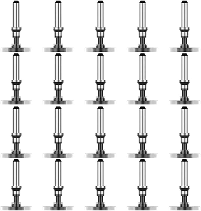 YuCool 20 Pieces Passive Stylus Pen Replacement Disc Tips, Universal Nibs by YuCool
