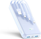 Portable Charger, 42800mAh Power Bank Built-in Cable, 22.5W PD USB C in & Out by YILANS