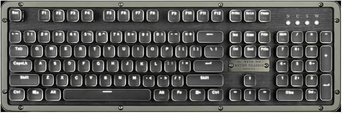 Azio RC Prestige Mechanical Keyboard, Hot-Swappable Switches by AZIO