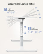 SAIJI Height & Angle Adjustable Laptop Stand - Image 5