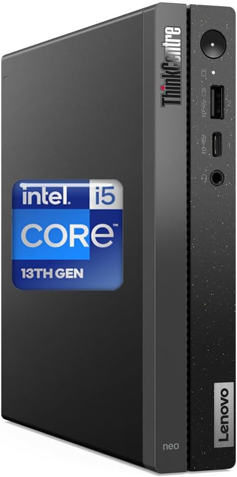 Lenovo ThinkCentre neo 50q Gen 4 Business MFF Desktop, 13th Gen Intel Core by LENOVO