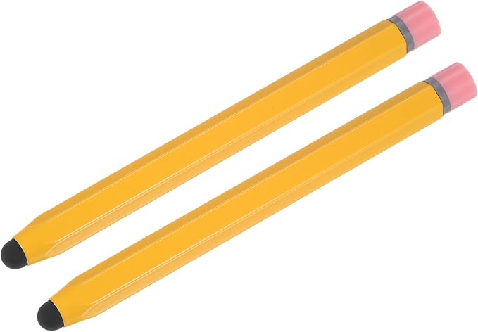 MECCANIXITY 2pcs Stylus Pens for Touch Screens Hexagon Crayon Stylus Pen by MECCANIXITY