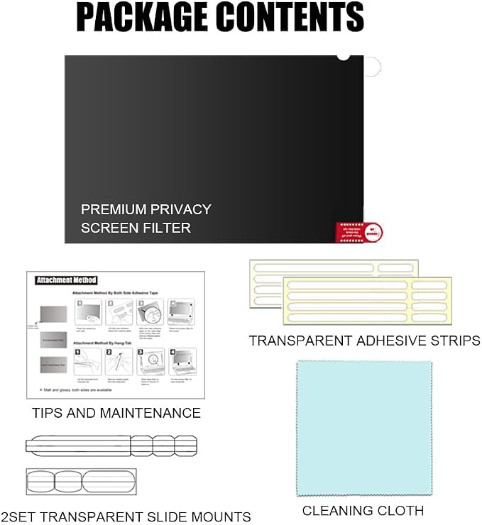 34 Inch Computer Privacy Screen Filter - Image 8