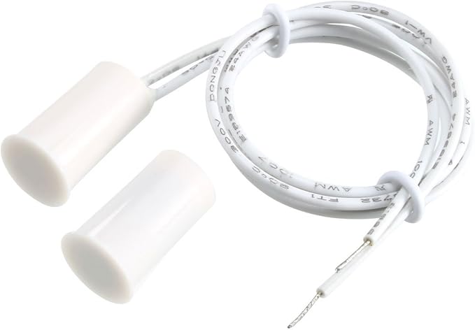 uxcell N.C. Recessed Wired Security Window Door Contact Sensor Alarm Magnetic - Image 4