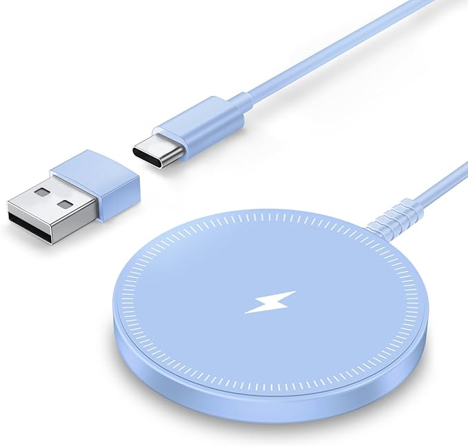 Magnetic Wireless Charger Fast Charge Strong Magnet Charging Pad by Unknown