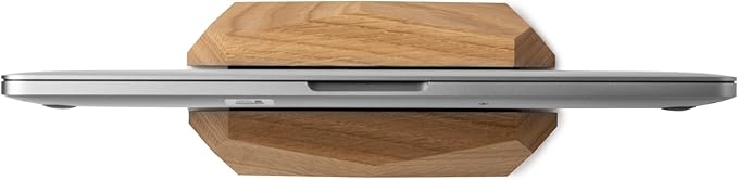 Oakywood Vertical Laptop Stand Wood - Image 4