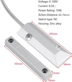 Home Security Wired Rolling Door Contact 0~100V/0.5Amp Magnetic Reed Switch - Image 3