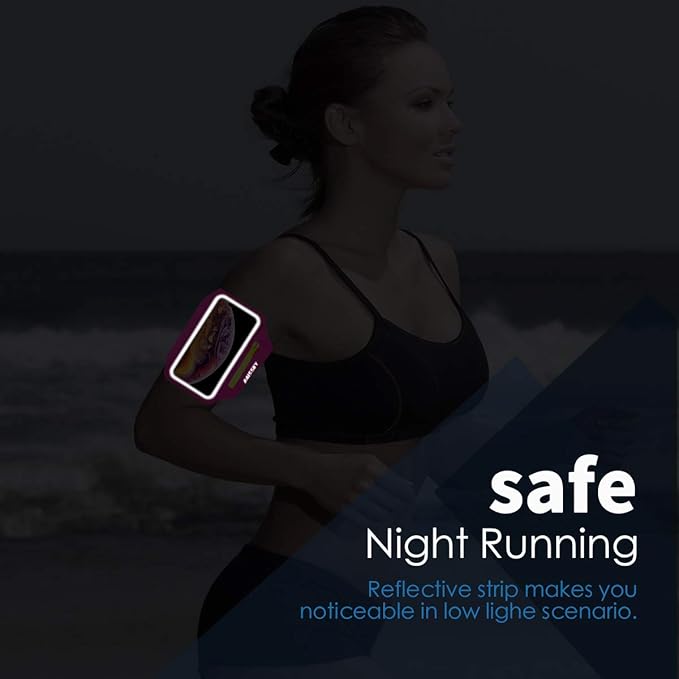 Running Armband with Earphone Bag Cell Phone Armband - Image 5