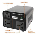 Yinleader 800W Voltage Converter Step Up 110V-120V to 220V-240V & Step Down - Image 7