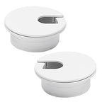 2 Pcs Desk Grommet 1-1/2" / 38 mm, Desk Cord Hole Cover, Cable Grommet ABS by EASYEAH