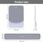 MOSISO Wrist Rest Support for Mouse Pad&Keyboard Set, Rectangular Ergonomic - Image 7