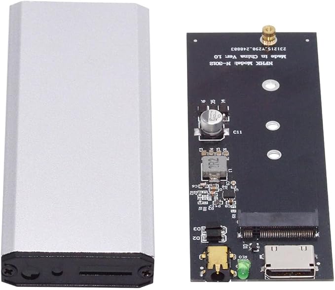 CY External Oculink SFF-8612 SFF-8611 to M.2 NGFF M-Key to NVME PCIe SSD 2280 by CY