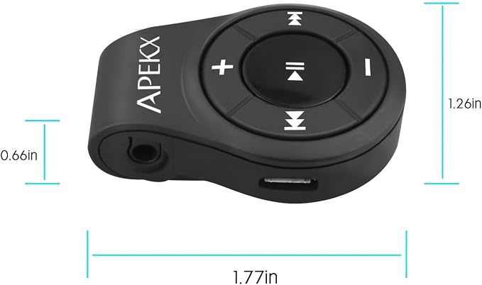 APEKX Clip Bluetooth Audio Adapter - Image 5
