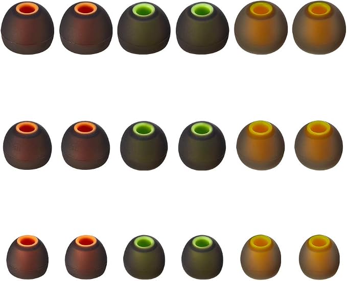 Earbud Tips Soft Silicone Earbuds Replacement Tips Fit by Brandless