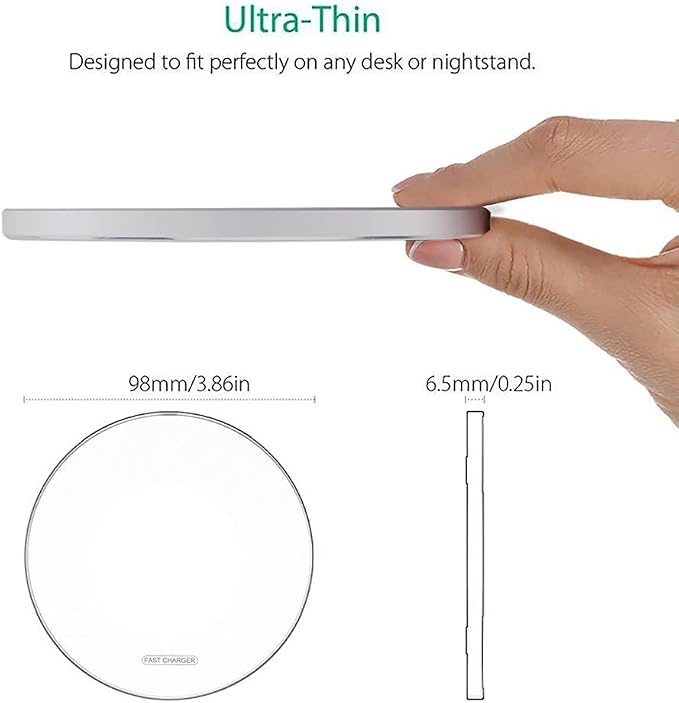 Fast Wireless Charger, 20W Max Wireless Charging Pad Compatible - Image 6