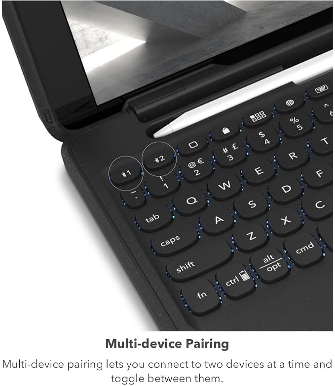 ZAGG Rugged Book Detachable Case and Magnetic-Hinged Keyboard - Image 9