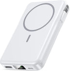 Magnetic Portable Charger, 10000mAh Power Bank, 5 in 1 Portable Charger by Unknown