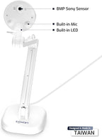INS-1 USB Document Camera — 8MP Ultra HD, Auto Focus, LED Light, Built-in - Image 2