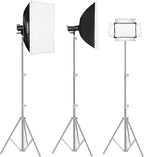 Stainless Steel Light Stand Photography, Spring Cushioned Heavy Duty Tripod - Image 8