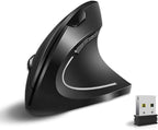 Vassink Ergonomic Mouse, Rechargeable Wireless Mouse, 2.4GHz Rechargeable by Vassink