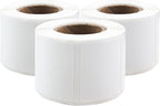 PUQU 30x20mm Direct Thermal Sticker Labels, Self-Adhesive All-Purpose Label by PUQU