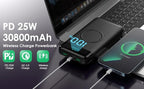 Wireless Portable Charger 30800mAh, 15W Wireless Charging USB C Power Bank - Image 7