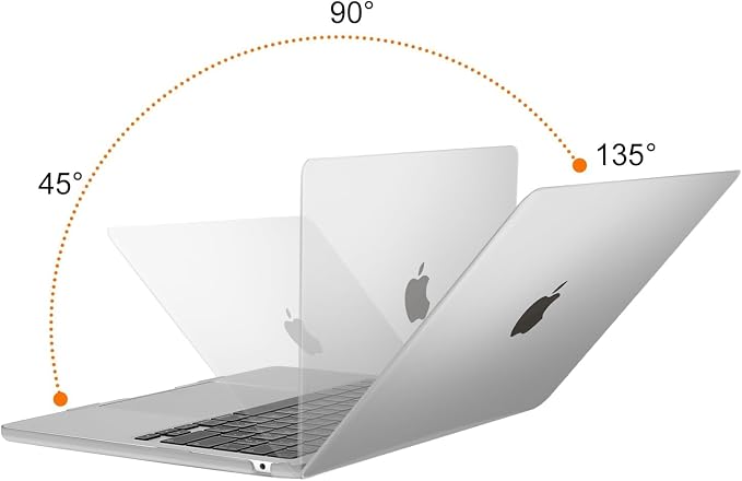 MOSISO Compatible with MacBook Air 13 inch Case 2025 2024 2023 2022 M4 A3240 M3 - Image 4