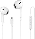 USB C Headphones for iPhone 17, Type C Earbuds Wired Earbuds by galawelly