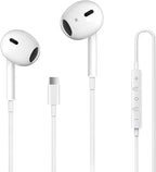 USB C Headphones for iPhone 17, Type C Earbuds Wired Earbuds by galawelly