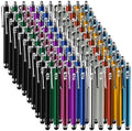 TCD 100 Pack Capacitive Universal Stylus Pens – Premium Colorful Long Metal by THE+CASE+DOCTOR+GET+YOUR+CASE+LIFT+WITH+THE+CASE+DOCTOR
