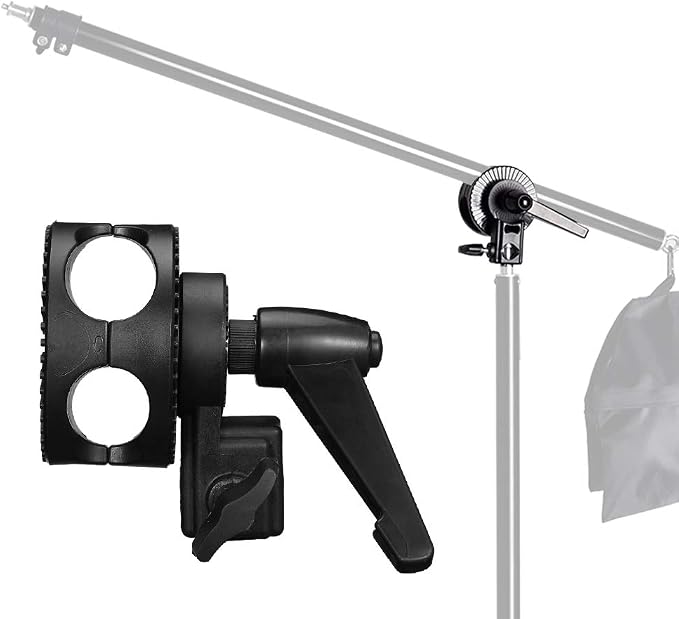 Grip Swivel Head Clamp Holder Bracket Adapter - Image 2
