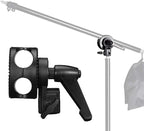 Grip Swivel Head Clamp Holder Bracket Adapter - Image 2