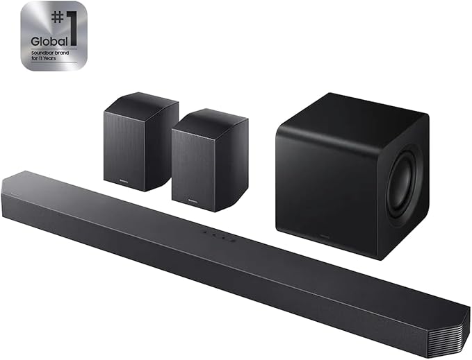Samsung HW-Q930F Q-Series 9.1.4ch Soundbar w/Wireless Subwoofer & Rear Speakers by Samsung