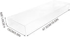 DOITOOL Clear Acrylic Keyboard Cover Protector -Cat, Desktop Keyboard Protector - Image 3
