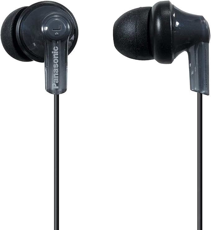 Panasonic ErgoFit Wired Earbuds, 3.5mm Jack In-Ear Headphones Wired by Panasonic