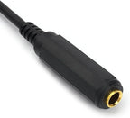 Disino 1/4 Inch Male to Female Stereo Extension Cable Gold Plated Quarter inch - Image 5